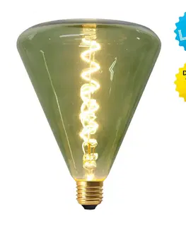 Stmívatelné LED žárovky Näve LED žárovka Dilly E27 4W 2200K stmívatelná, zeleně tónovaná
