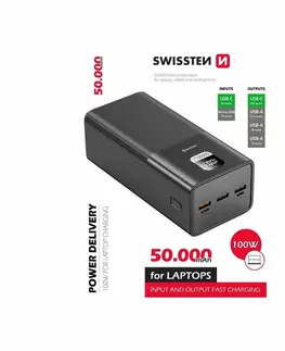 Elektronika SWISSTEN Powerbanka pro notebook 50 000 mAh POWER LINE