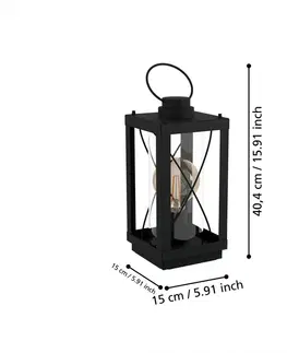 Industriální stolní lampy EGLO Stolní svítidlo BRADFORD 1 43624