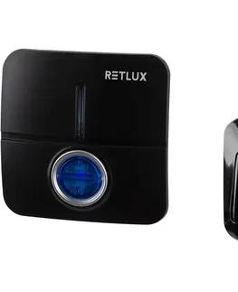 Domovní alarmy Retlux RDB 106 Bezdrátový zvonek do zásuvky, 1x tlačítko, dosah 120 m