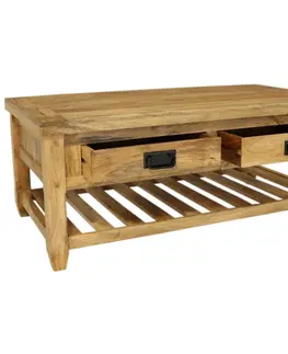 Konferenční stolky Konferenční stolek Devi 110x45x60 z mangového dřeva