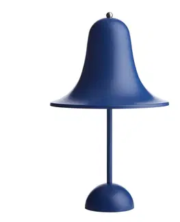 Venkovní osvětlení terasy Verpan VERPAN Pantop portable LED stolní lampa modrá mat