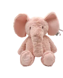 Hračky LABEL-LABEL - Plyšák slon Elly L - Pink