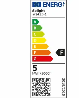 LED žárovky Solight LED žárovka reflektorová, R50, 5W, E14, 3000K, 440lm, bílé provedení WZ413-1