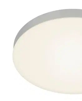LED stropní svítidla BRILONER LED stropní svítidlo, pr. 38,7 cm, 24,5 W, stříbrná BRI 7068-014