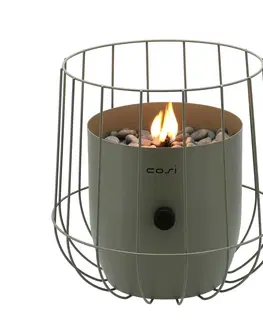 Zahradní lampy Plynová lucerna Cosiscoop Basket - olivová COSI