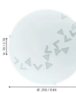 Klasická stropní svítidla EGLO Stropní svítidlo MARS 80263