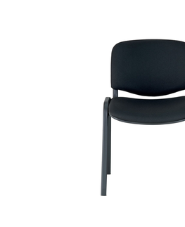 Kancelářské židle Stohovatelná židle AMITIN, černá