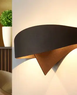 Nástěnná svítidla Selène Bronzové designové nástěnné svítidlo Scudo
