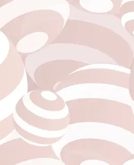 Vzorované tapety Tapeta něžná růžová abstrakce