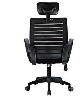Kancelářské židle Kancelářské křeslo ANICETO, černá