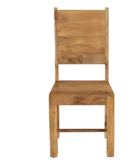 Židle Židle Hina s plnými zády z mangového dřeva