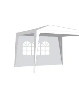 Zahradní stany a altány VETRO-PLUS Bočnice zahradního stanu s oknem-bílá