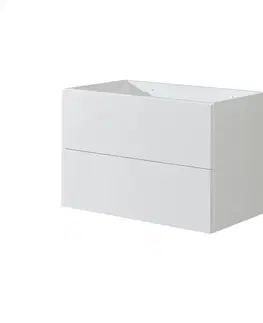Koupelnový nábytek MEREO Aira, koupelnová skříňka 81 cm, bílá CN711S