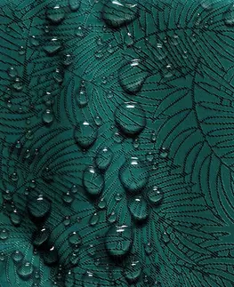 Ubrusy AmeliaHome Ubrus Gaia lahvově zelená, 110 x 110 cm