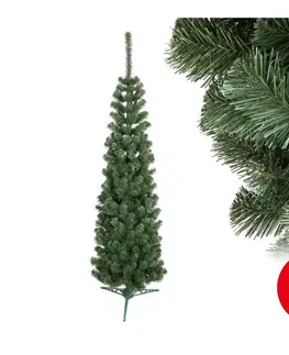 Vánoční dekorace  Vánoční stromek SLIM 220 cm jedle 