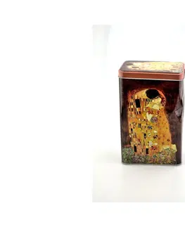Dózy na potraviny PROHOME - Dóza plech 12x7,5x19cm Klimt