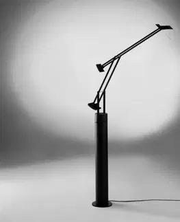 Designové stojací lampy Artemide TIZIO černá podstavec stojací A087700