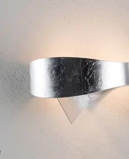 Nástěnná svítidla Selène Stříbrné designové nástěnné svítidlo Scudo