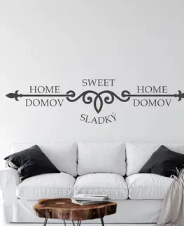 Samolepky na zeď Samolepky na zeď - Home sweet home