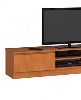 TV stolky Ak furniture TV stolek Ronon 160 cm olše