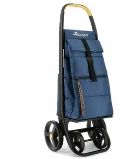 Nákupní tašky a košíky Rolser Nákupní taška na kolečkách Clec Termo Polar 8 Plus Marina, modrá