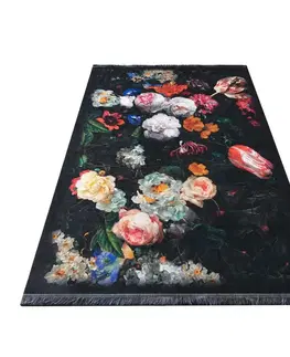 Moderní koberce Protišmykový koberec s očarujúcim kvetinovým motívom Šířka: 120 cm | Délka: 180 cm