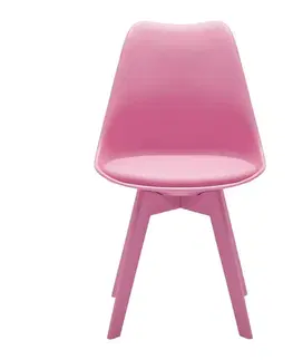 Židle do jídelny Židle Mia Růžová