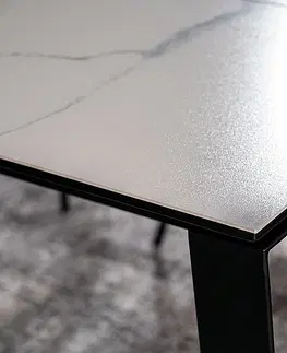 Jídelní stoly Rozkládací jídelní stůl METROPOL CERAMIC Signal Černá