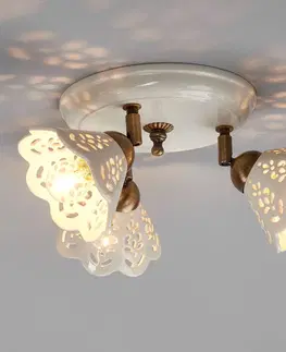 Stropní svítidla Ceramiche Stropní světlo Portico 3zdrojové