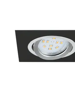 LED osvětlení Eglo Eglo 96759 - LED Podhledové svítidlo TERNI 1 1xGU10/5W/230V černá 