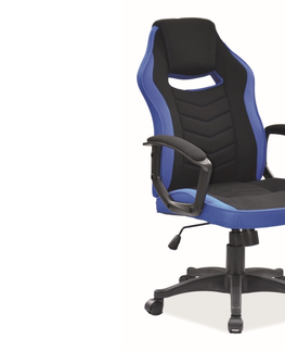 Kancelářské židle Signal Kancelářské křeslo Camaro Barva: Modrá