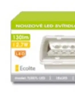 Nouzová svítidla Ecolite Nouzové SMD sv., Ni-Cd, 1-3 hod, 130lm, 5000K, IP65 TL507L-LED