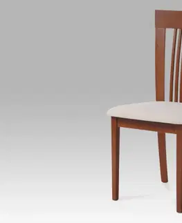 Židle Jídelní židle BC-3940 látka / dřevo Autronic Buk