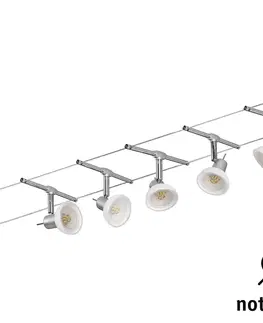Lankové systémy osvětlení Paulmann Paulmann Sheela lankový systém 5zdrojů chrom matný