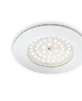 Bodovky do podhledu na 230V BRILONER LED vestavné svítidlo, pr. 10 cm, 10,5 W, bílé IP44 BRI 7206-016