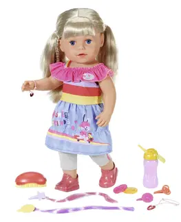 Hračky panenky ZAPF CREATION - Starší sestřička Baby born, blondýnka, 43 cm
