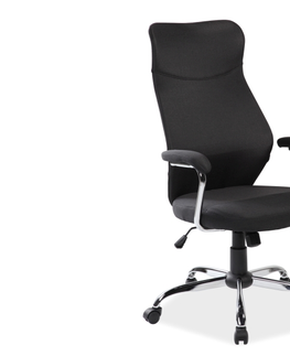 Kancelářské židle Signal Kancelářské křeslo Q-319 Barva: Černá