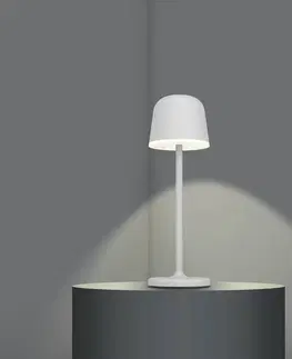 Venkovní osvětlení terasy EGLO LED stolní lampa Mannera s baterií, šedá