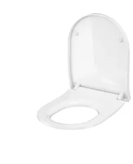 WC sedátka DEANTE Podomítkový rám, pro závěsné WC mísy bez tlačítka + WC CERSANIT INVERTO + SEDÁTKO DURAPLAST SOFT-CLOSE CST_WC01 X IN1