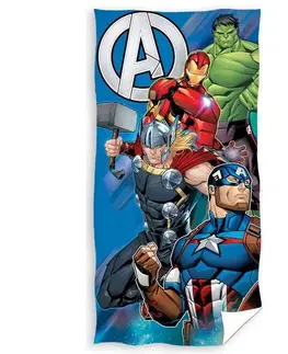 Doplňky do ložnice Carbotex Dětská osuška Avengers Endgame, 70 x 140 cm