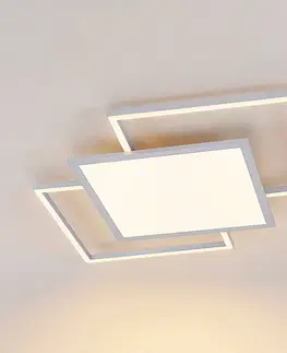 Stropní svítidla Lucande Lucande Ciaran LED stropní svítidlo, čtverec, CCT
