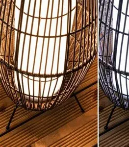 Osvětlení terasy a balkónu PAULMANN Plug & Shine LED světelný objekt Smart Home Zigbee Basket IP44 RGBW 3,2W černá 947.54