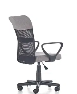 Kancelářské židle Halmar Kancelářské křeslo TIMON | šedá/černá