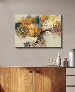 Obrazy Nástěnný obraz TREE plátno 50 x 70 cm