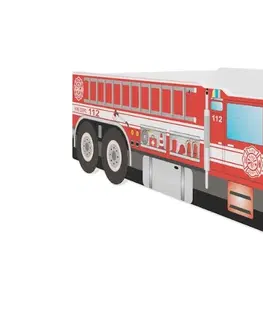 Postele ArtAdrk Dětská auto postel FIRE TRUCK Provedení: 70 x 140 cm