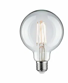 LED žárovky PAULMANN Filament 230V LED Globe G95 E27 7,5W 4000K čirá