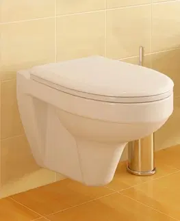 Záchody CERSANIT ZÁVĚSNÁ MÍSA DELFI SE SEDÁTKEM ANTIBACTERIAL SET K97-133