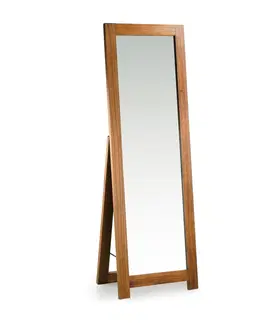 Luxusní a designová zrcadla Estila Koloniální luxusní stojící zrcadlo Star z masivního dřeva Mindi 160cm
