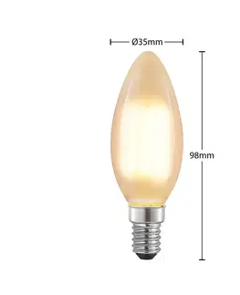 LED žárovky Arcchio LED žárovka E14 4W 2 700K svíčka stmívatelná matná